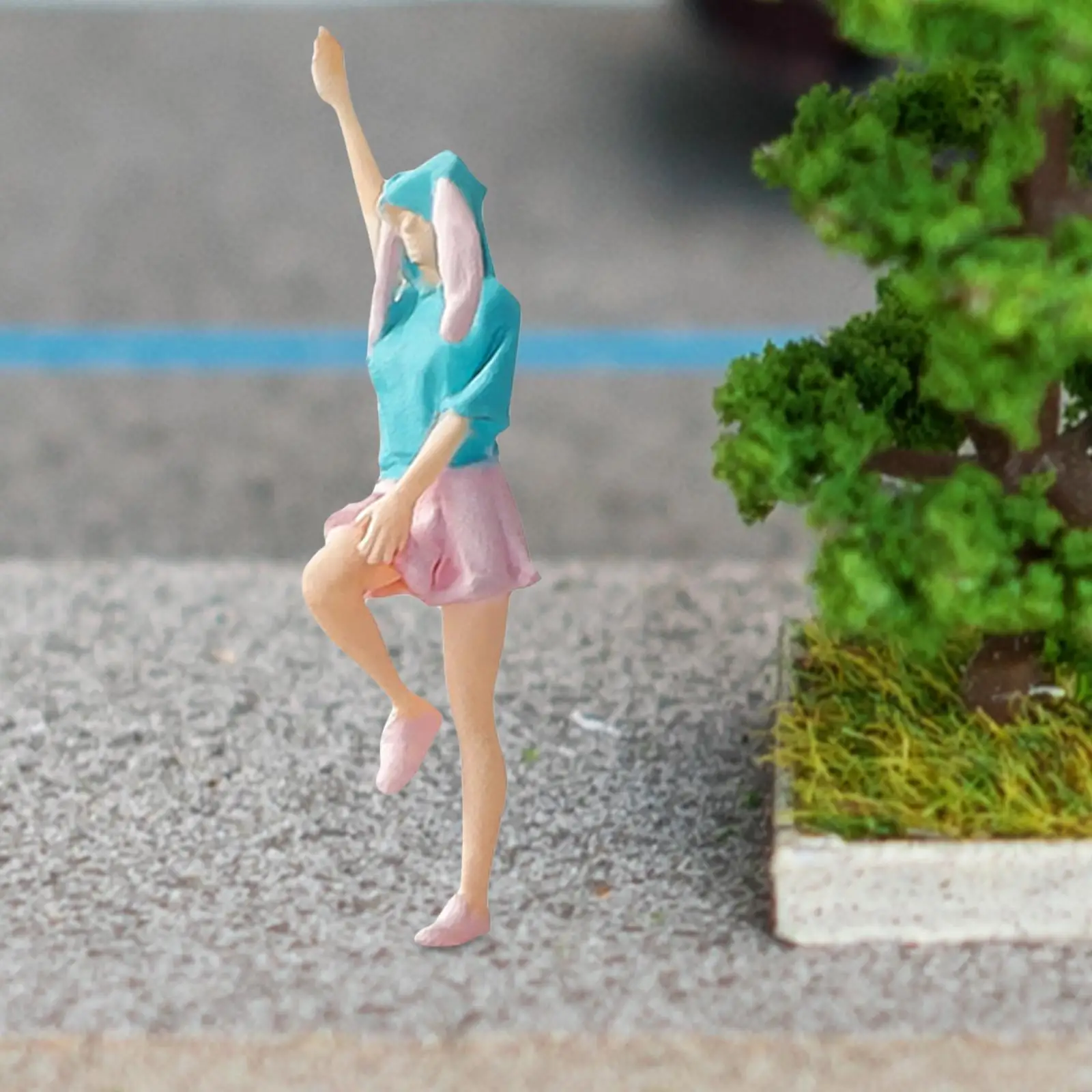 1/64 Scale Diorama Figure Character Dancer Bunny Girl for Architecture Model Model Building Kits Fariy Garden Desktop Ornament
1/64 Scale Diorama Figure Character Dancer Bunny Girl for Architecture Model Model Building Kits Fariy Garden Desktop Ornament