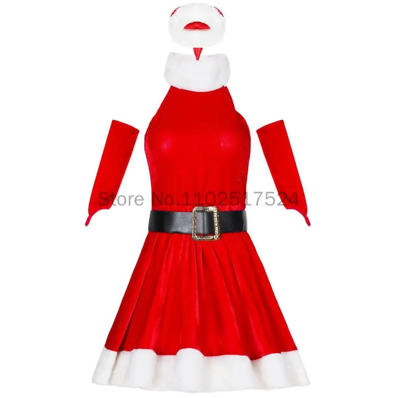 Женский костюм непослушного Санты Рождественский костюм для взрослых для женщин
Женский костюм непослушного Санты Рождественский костюм для взрослых для женщин