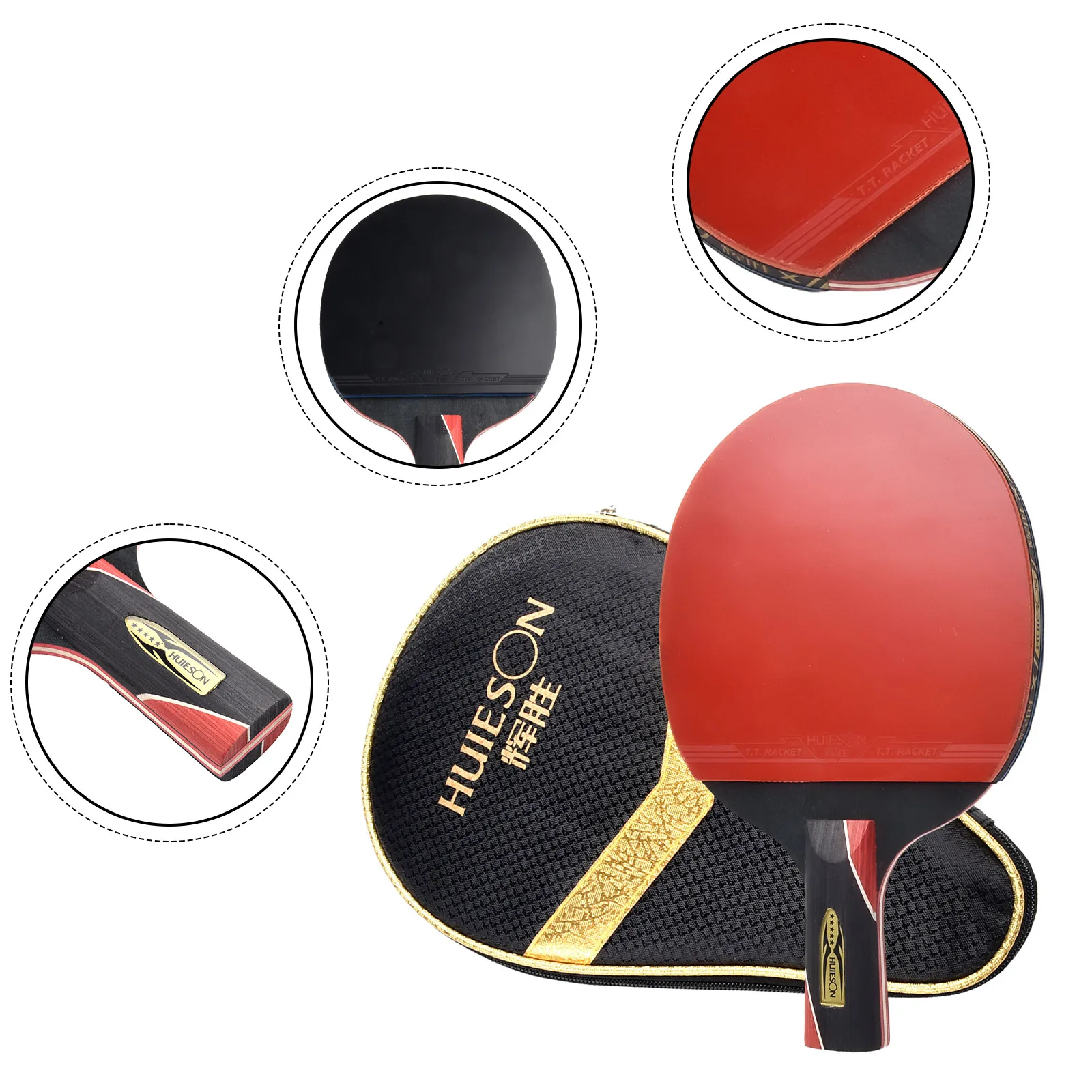 Racket Case Ping Pong Paddle Light Paddle Ping Pong Professional Racket Table Training Bat Carbon Fiber+Rubber
Racket Case Ping Pong Paddle Light Paddle Ping Pong Professional Racket Table Training Bat Carbon Fiber+Rubber