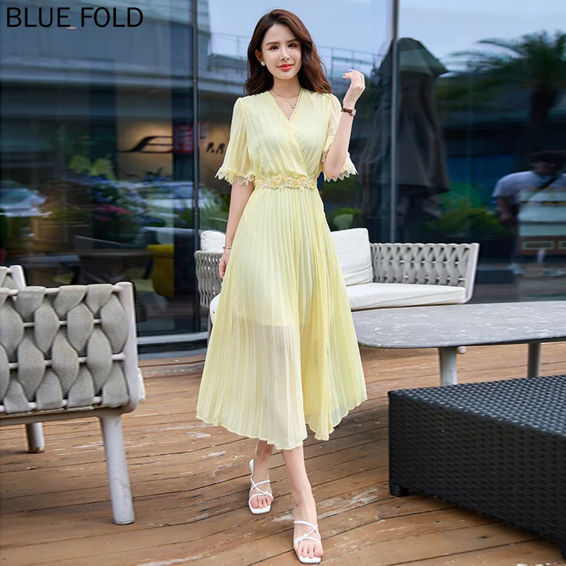 Элегантное и милое женское платье MIYAKE с кисточками и рукавами, облегающее и молодежное длинное платье для девушек, стильное плиссированное платье с высокой талией
Элегантное и милое женское платье MIYAKE с кисточками и рукавами, облегающее и молодежное длинное платье для девушек, стильное плиссированное платье с высокой талией