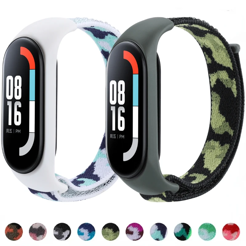 Ремешок нейлоновый для Xiaomi Mi band 7 6 5 4, удобный и дышащий спортивный сменный Браслет для Mi band 5 4 3
Ремешок нейлоновый для Xiaomi Mi band 7 6 5 4, удобный и дышащий спортивный сменный Браслет для Mi band 5 4 3