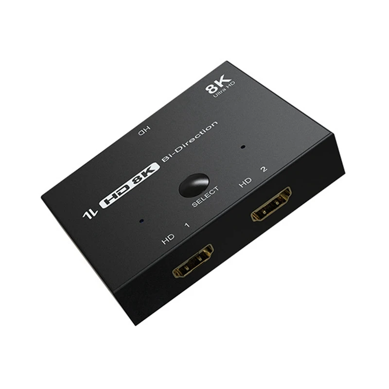HD HDMI2.1 двойной конвертер проекция компьютера на ТВ адаптер для переключения нескольких устройств
HD HDMI2.1 двойной конвертер проекция компьютера на ТВ адаптер для переключения нескольких устройств