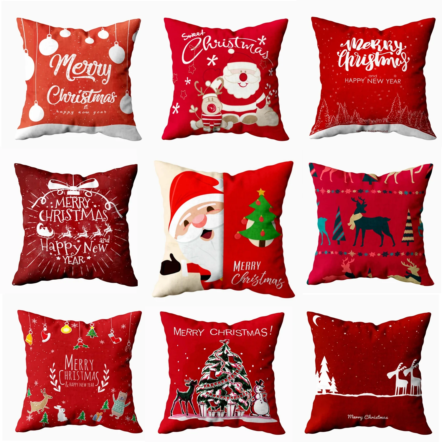 Musesh Merry Christmas Cushion Cover Both Side Printing Red Christmas Hat Decoration or Gift Pillowcase Home Office Living Room
Musesh Merry Christmas Cushion Cover Both Side Printing Red Christmas Hat Decoration or Gift Pillowcase Home Office Living Room