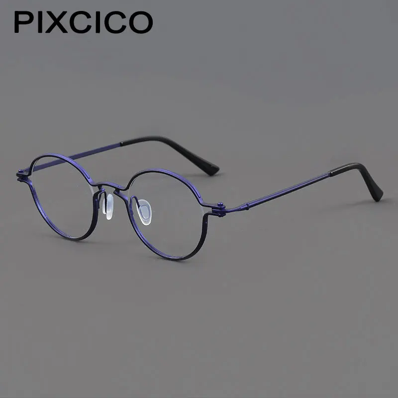 54709 2022 New Pure Titanium Round Men Women Optical Frame Retro Literary Fashion Simple Prescription Mirror Frame
54709 2022 New Pure Titanium Round Men Women Optical Frame Retro Literary Fashion Simple Prescription Mirror Frame