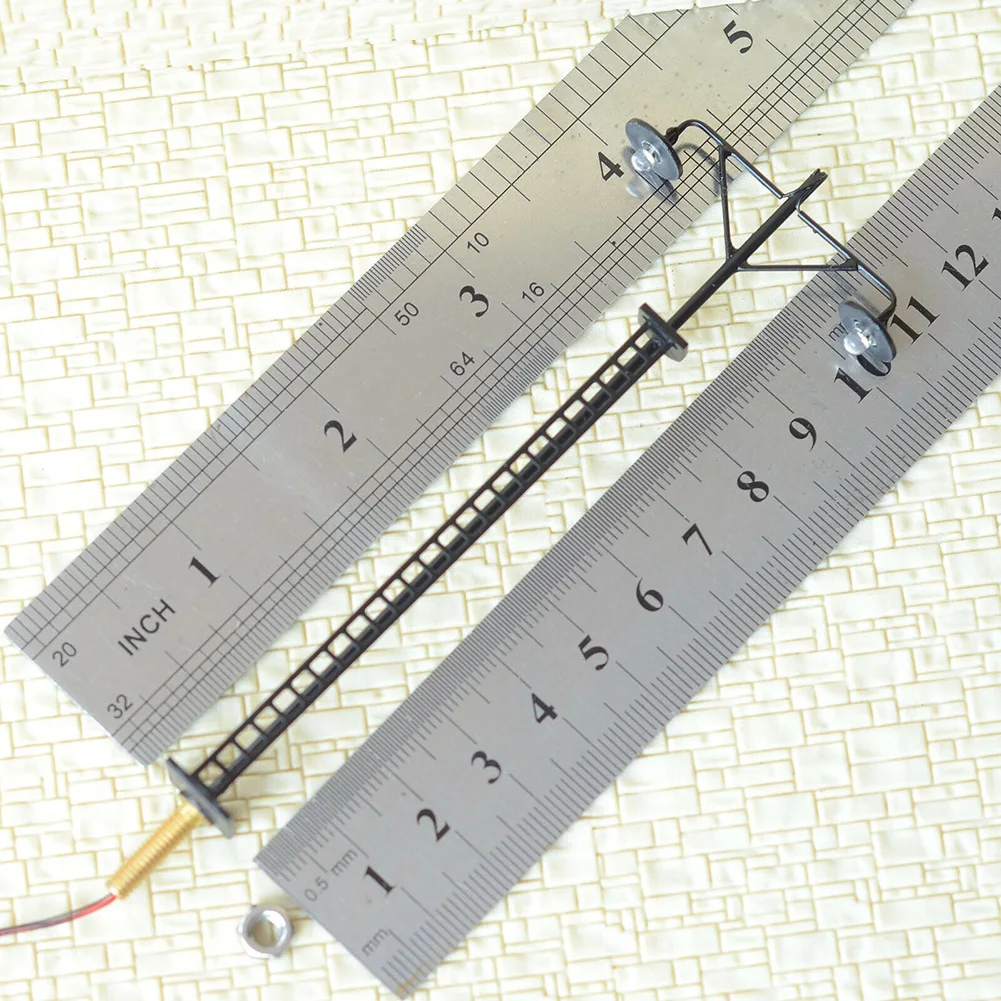 LED Lights Yard Lights 4x Lights 4x Resistors HO Scale Hobbies LED Lamps Metal Body 4 Set For OO/HO Scale Layouts
LED Lights Yard Lights 4x Lights 4x Resistors HO Scale Hobbies LED Lamps Metal Body 4 Set For OO/HO Scale Layouts