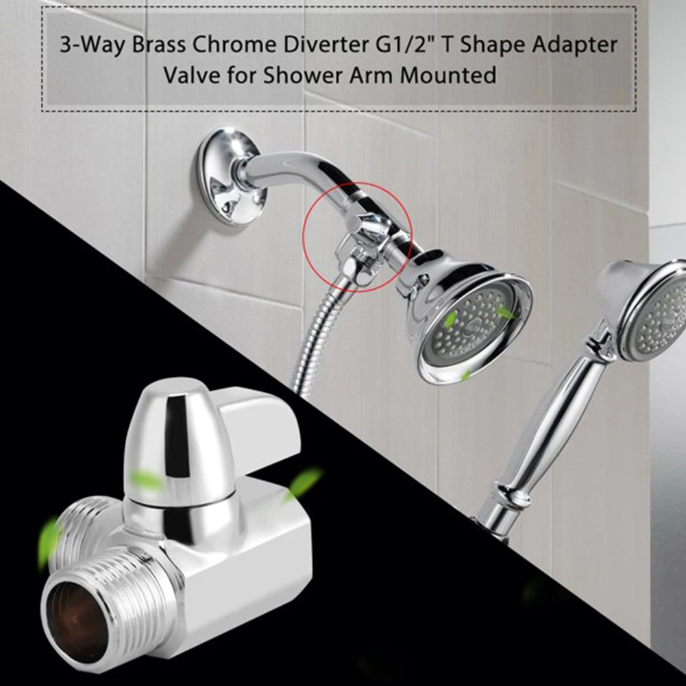 1 X Diverter Valve T Shape Three Way Wall-Mount G1/2 Inch Home Plumbing Shower Faucets Faucets Fixtures Garden
1 X Diverter Valve T Shape Three Way Wall-Mount G1/2 Inch Home Plumbing Shower Faucets Faucets Fixtures Garden