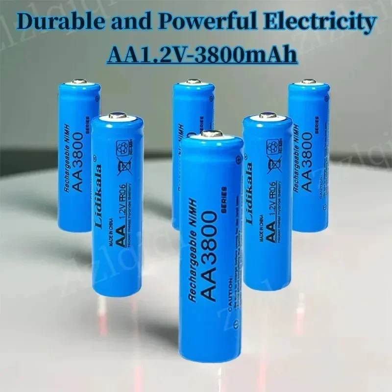 

Free delivery of original 1.2V AA 3800mAh nickel hydrogen battery alkaline 1.2V rechargeable AA battery NI-MH