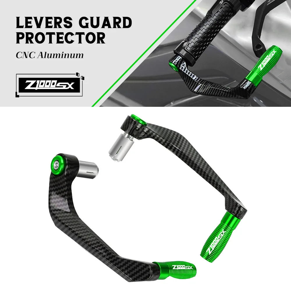 

Motorcycle Handle bar Grips End Brake Clutch Levers Protection Guard For Kawasaki Z1000 SX 2011-2017 2016 2015 2014 2013 Z1000SX