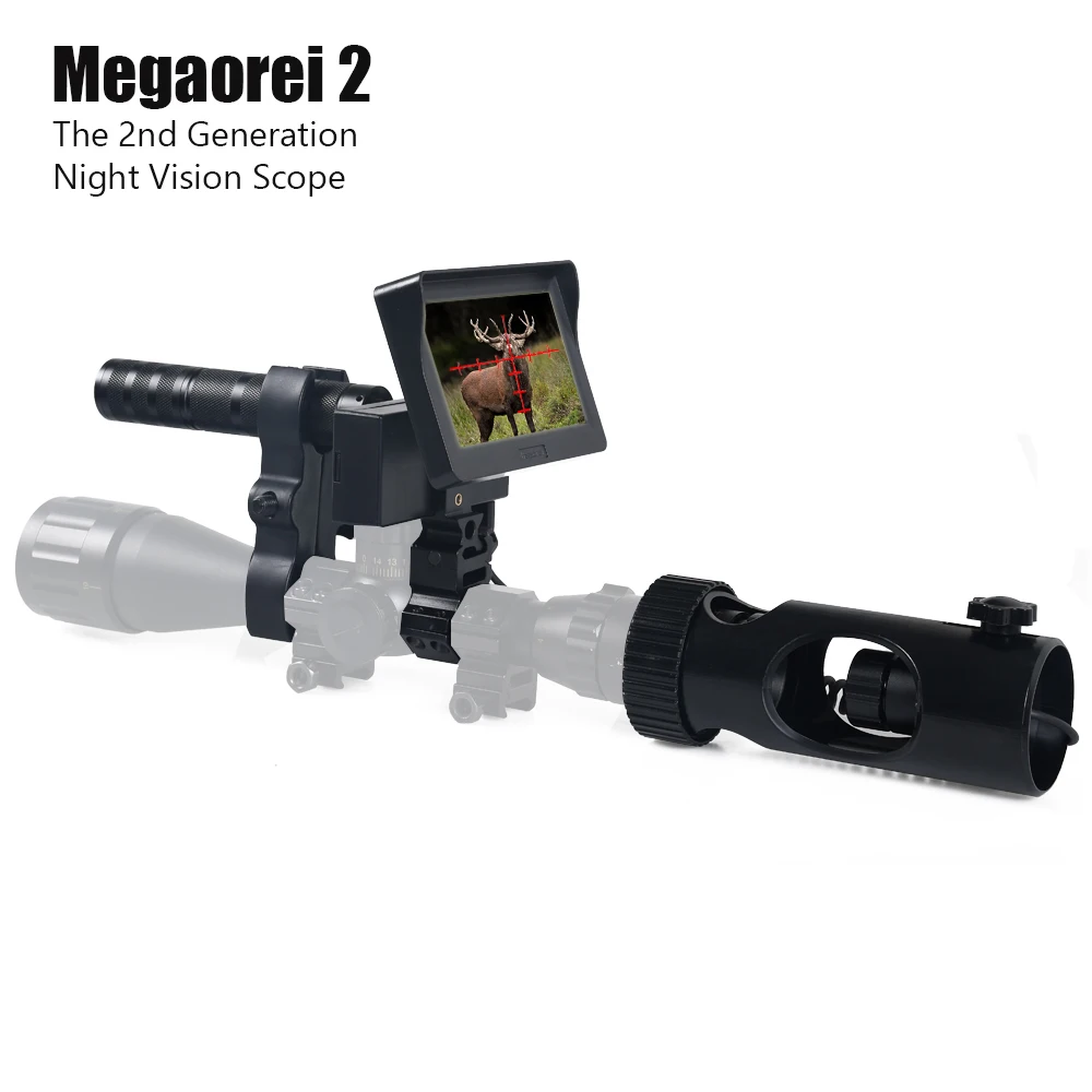 Megaorei Night Vision Scope M2 Infrared Hunting Digital IR Optics Sight Clear Vision IR Camera Scope DIY night vision device
Megaorei Night Vision Scope M2 Infrared Hunting Digital IR Optics Sight Clear Vision IR Camera Scope DIY night vision device