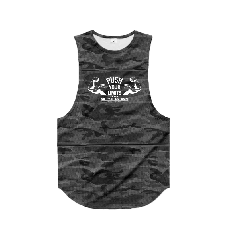 Summer Mesh Bodybuilding Tank Top Men Gym Workout Fitness Sleeveless Shirt Printed Singlets Summer Fashion Casual O-neck Vest
Summer Mesh Bodybuilding Tank Top Men Gym Workout Fitness Sleeveless Shirt Printed Singlets Summer Fashion Casual O-neck Vest