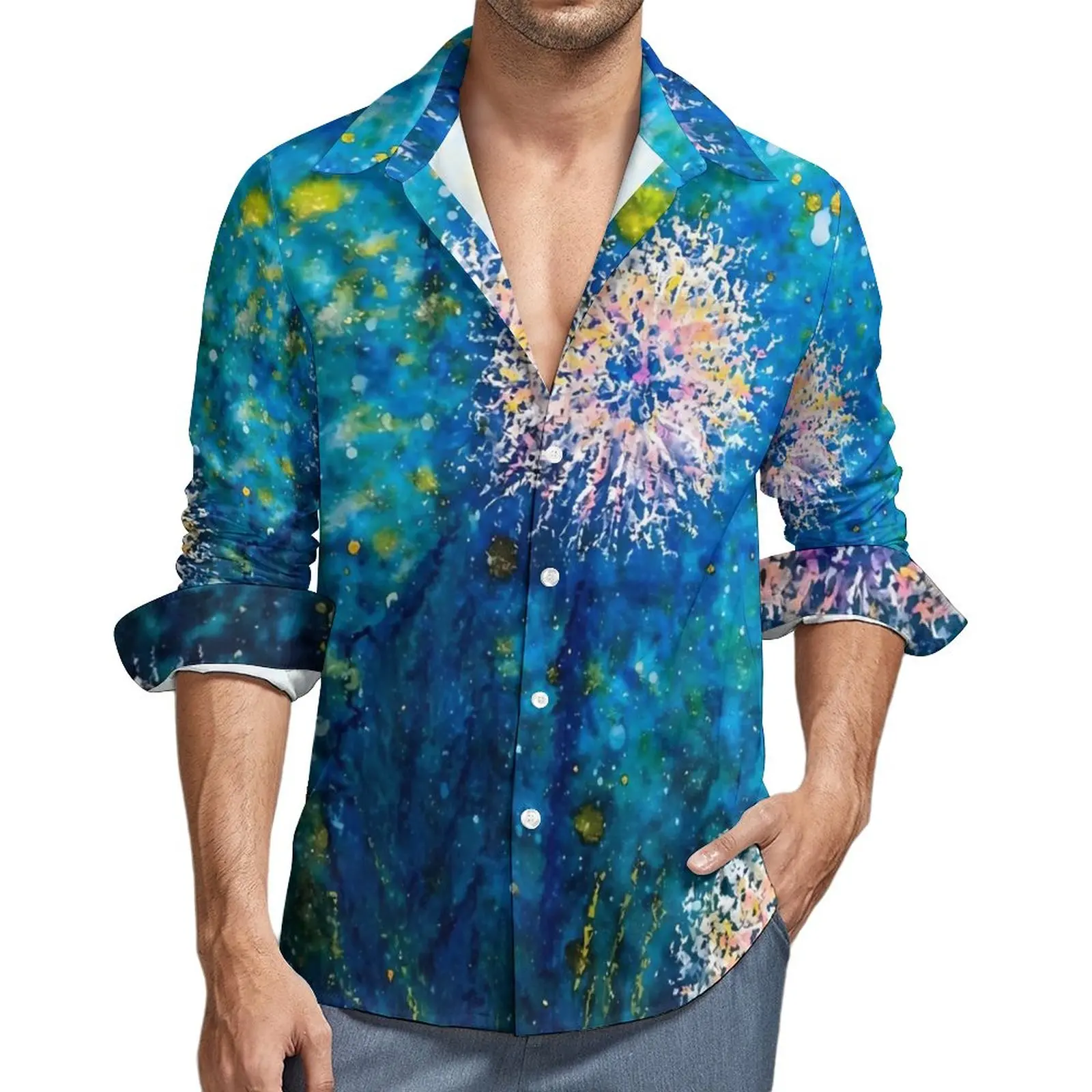 Dandelion Field Y2K Casual Shirt Man Abstract Print Shirt Spring Retro Blouses Long Sleeve Graphic Oversized Clothing
Dandelion Field Y2K Casual Shirt Man Abstract Print Shirt Spring Retro Blouses Long Sleeve Graphic Oversized Clothing