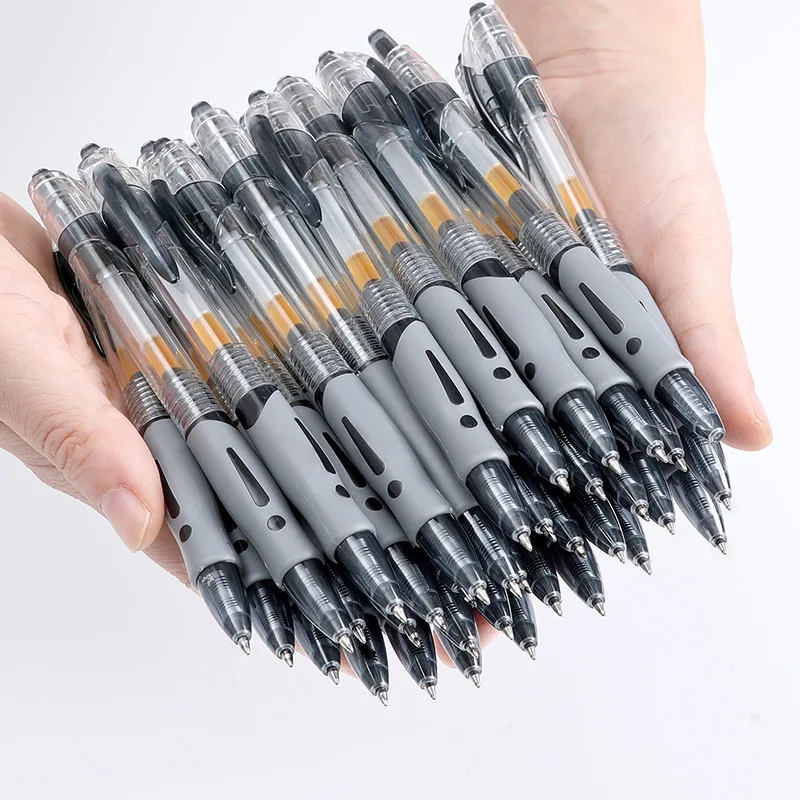 50pcs Retractable Gel Pens School Supplies Black Red Blue Ink Smooth Writing Refills Office Accessories School Supply Stationery
50pcs Retractable Gel Pens School Supplies Black Red Blue Ink Smooth Writing Refills Office Accessories School Supply Stationery