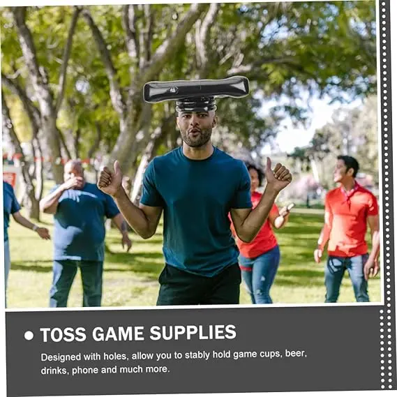 2Pcs Inflatable Beer Cup Pong Hat Creative Toss Game Hat for Adults Fun Party Supplies for Outdoor Games,Christmas birthday 2Pcs Inflatable Beer Cup Pong Hat Creative Toss Game Hat for Adults Fun Party Supplies for Outdoor Games,Christmas birthday