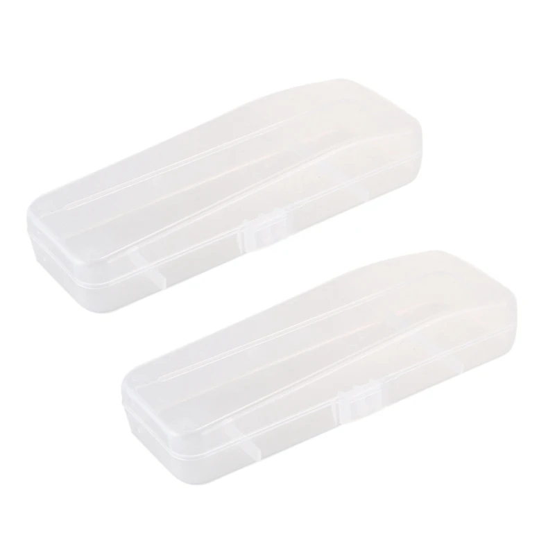 2 Pcs Travel Double Edge Razor Storage Box Men Shaver Case Razor Accessories Transparent Razor Holder Plastic Case
2 Pcs Travel Double Edge Razor Storage Box Men Shaver Case Razor Accessories Transparent Razor Holder Plastic Case