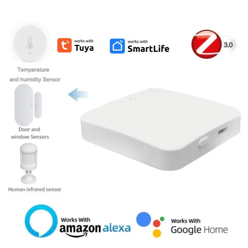 Беспроводной мост Smart Home Tuya сцена связь дистанционное управление Wi-Fi умный мост Brug умный контрольный центр концентратор шлюза
Беспроводной мост Smart Home Tuya сцена связь дистанционное управление Wi-Fi умный мост Brug умный контрольный центр концентратор шлюза