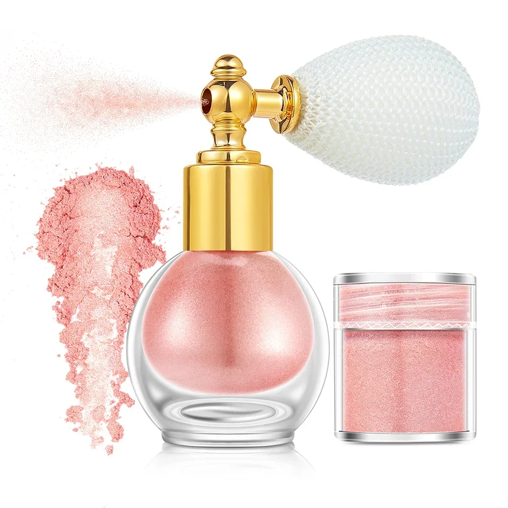Private Label Highlighter Spray Powder Brighten Pearlescent Glitter Powder Spray Eye Makeup Body Fragrance Manicure Custom Logo
Private Label Highlighter Spray Powder Brighten Pearlescent Glitter Powder Spray Eye Makeup Body Fragrance Manicure Custom Logo