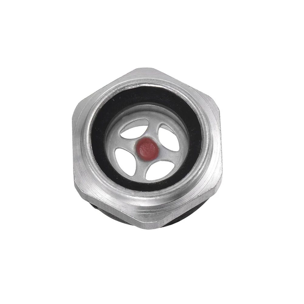 Strong Bending Strength Oil Level Sight Glass 5pcs 17mm / 0.67\" Overall Height 26mm / 1.02\" Hex Width Aluminum
Strong Bending Strength Oil Level Sight Glass 5pcs 17mm / 0.67\" Overall Height 26mm / 1.02\" Hex Width Aluminum