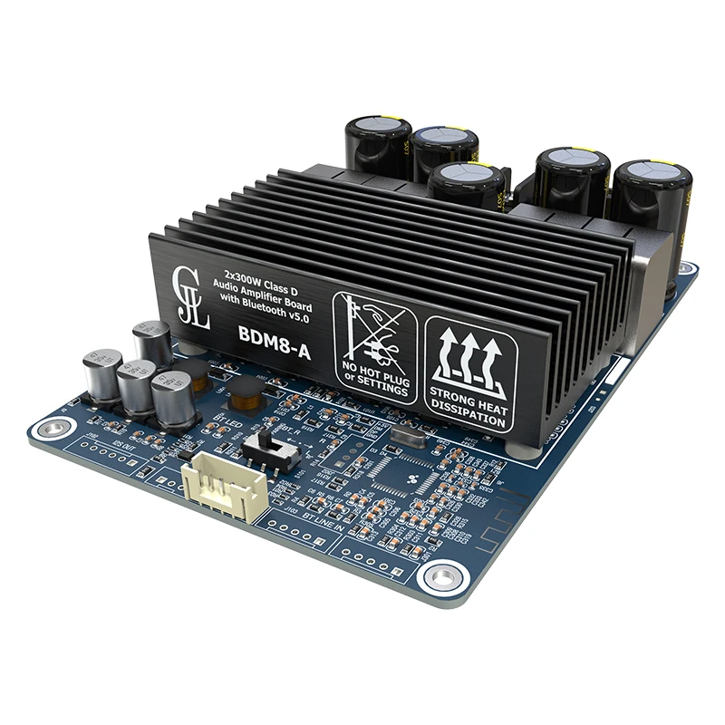 TPA3255 2x300W Audiophile HIFI Amplifier Board High Power 2.0 Channel Stereo
TPA3255 2x300W Audiophile HIFI Amplifier Board High Power 2.0 Channel Stereo