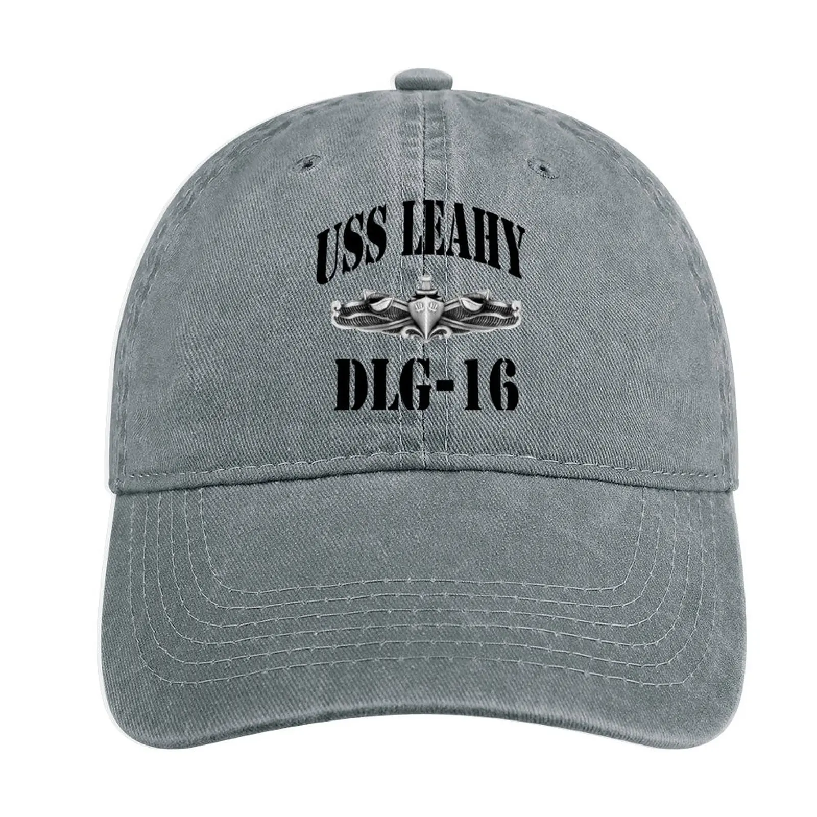 

USS LEAHY (DLG-16) SHIP'S STORE Cowboy Hat Sun Hat For Children Hip Hop Snap Back Hat fishing hat Men Hat Women'S