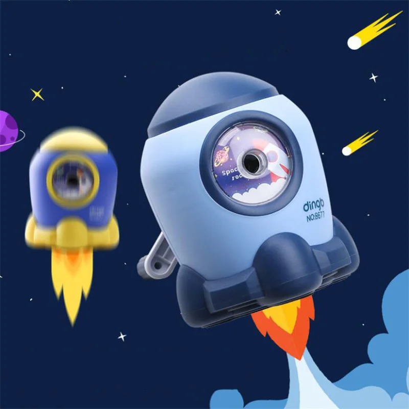3 pcs/lot Creative Small Rocket Pencil Sharpener Cute Hand Mechanical Cutter Knife Stationery Gifts School Supplies
3 pcs/lot Creative Small Rocket Pencil Sharpener Cute Hand Mechanical Cutter Knife Stationery Gifts School Supplies