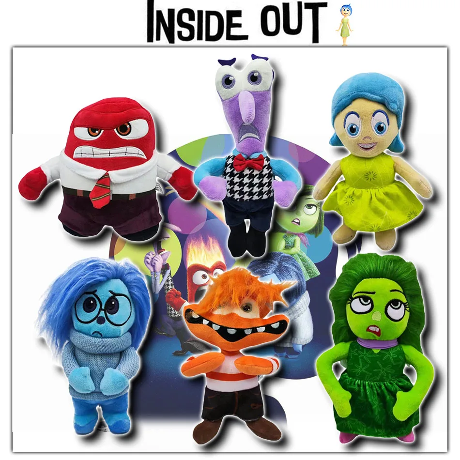 20cm 6pcs Inside Out Plush Doll Toy Cetu Anime ANGER SADNESS FEAR JOY DISGUST ANXIETY Stuffed Plush Doll Toy Gifts For Children
20cm 6pcs Inside Out Plush Doll Toy Cetu Anime ANGER SADNESS FEAR JOY DISGUST ANXIETY Stuffed Plush Doll Toy Gifts For Children