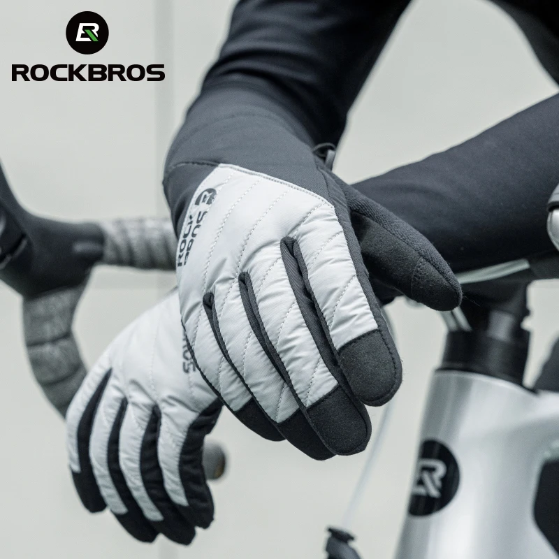 ROCKBROS Bicycle Gloves Winter Cycling Gloves Man Thermal Warm MTB Gloves Full Finger Woman Bike Gloves Non-Slip Riding Mittens
ROCKBROS Bicycle Gloves Winter Cycling Gloves Man Thermal Warm MTB Gloves Full Finger Woman Bike Gloves Non-Slip Riding Mittens