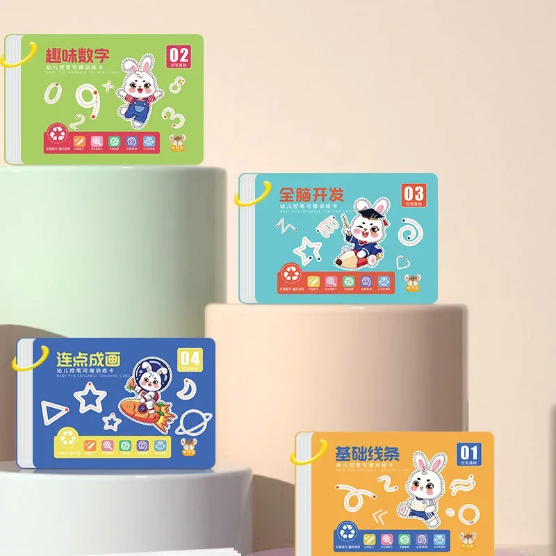 Magical Tracing Workbook Montessori Training Book Reusable Magic Practice Copybook Children Drawing Education Books
Magical Tracing Workbook Montessori Training Book Reusable Magic Practice Copybook Children Drawing Education Books