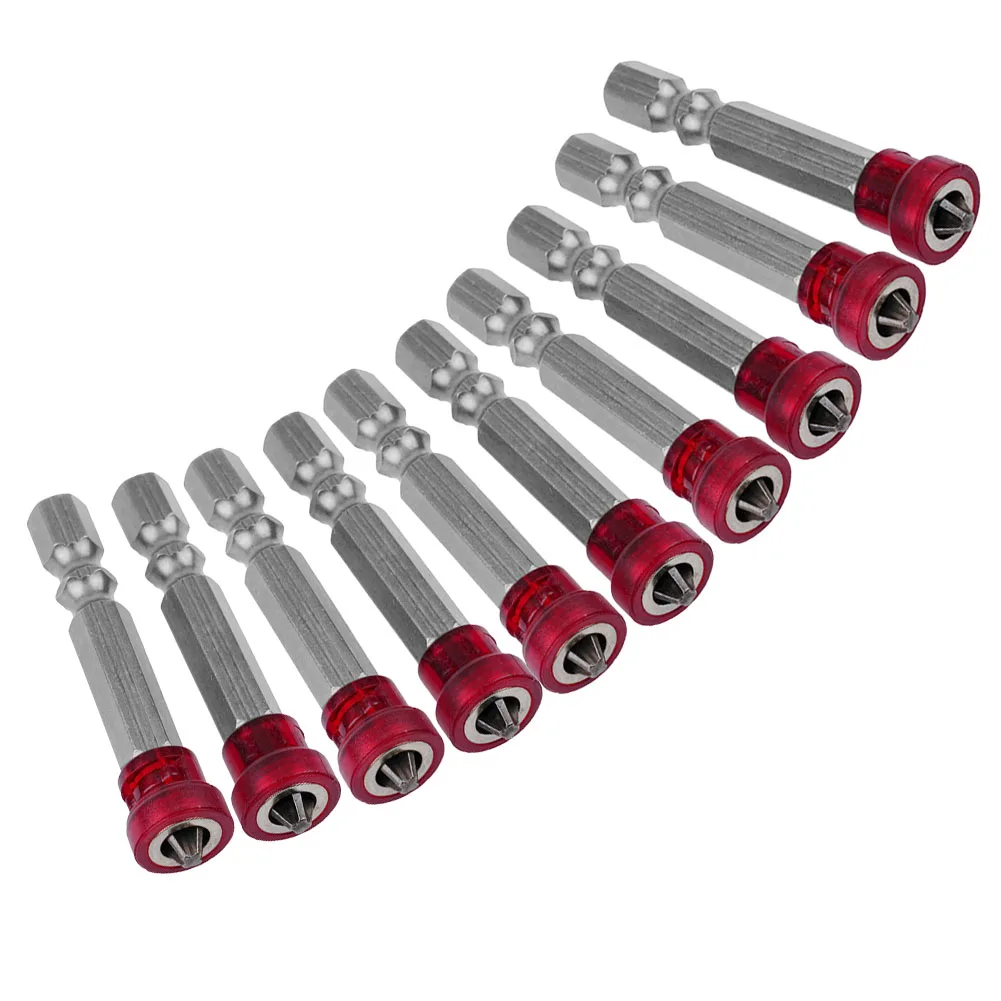 Magnetic Screwdriver Bit PH2 Crosshead 14 In Hex Screwdriver Holder Ring Suitable for Power Drill Depth Stop
Magnetic Screwdriver Bit PH2 Crosshead 14 In Hex Screwdriver Holder Ring Suitable for Power Drill Depth Stop