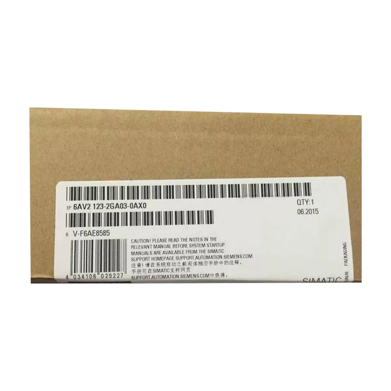 Free shipping new and genuine SIMATIC HMI, KTP700 Basic DP, Basic Panel, Key/touch operation 6AV2123-2GA03-0AX0
Free shipping new and genuine SIMATIC HMI, KTP700 Basic DP, Basic Panel, Key/touch operation 6AV2123-2GA03-0AX0