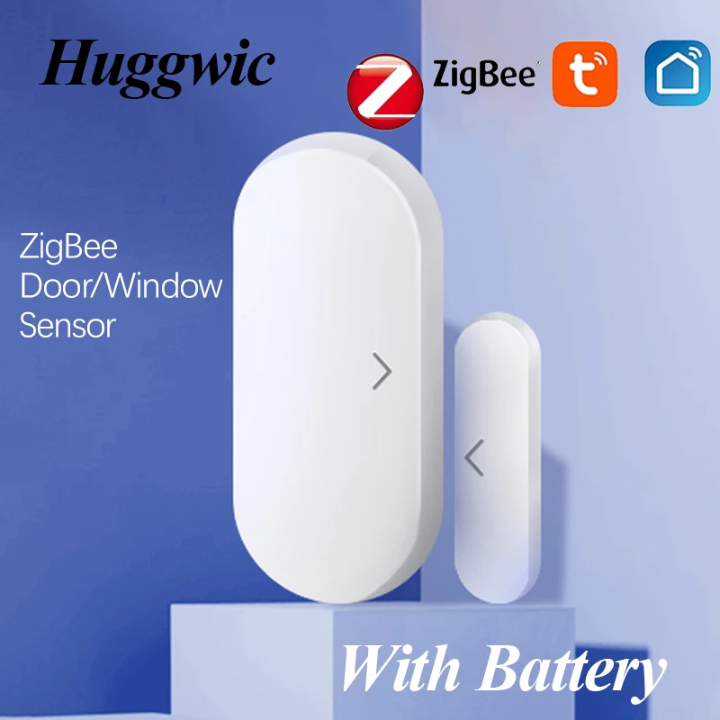Датчик окон и дверей Huggwic Tuya ZigBee, беспроводной детектор открывания дверей, автоматизация умного дома, охранная сигнализация
Датчик окон и дверей Huggwic Tuya ZigBee, беспроводной детектор открывания дверей, автоматизация умного дома, охранная сигнализация