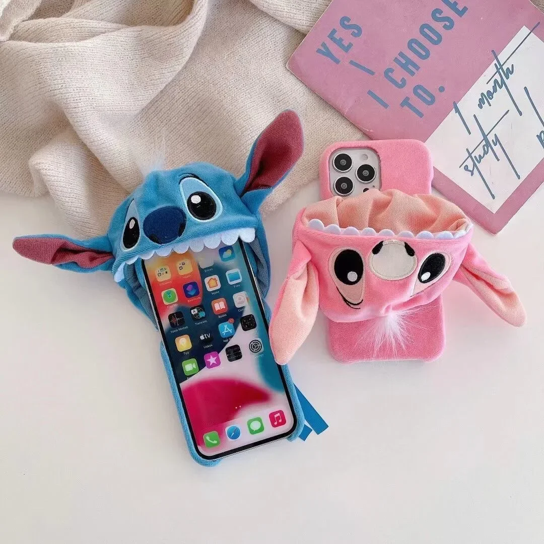 Disney Stitch plush phone case with hood Phone Cases For iPhone 14 13 12 11 Pro Max Mini XR XS MAX Plus Autumn And Winter Cover
Disney Stitch plush phone case with hood Phone Cases For iPhone 14 13 12 11 Pro Max Mini XR XS MAX Plus Autumn And Winter Cover