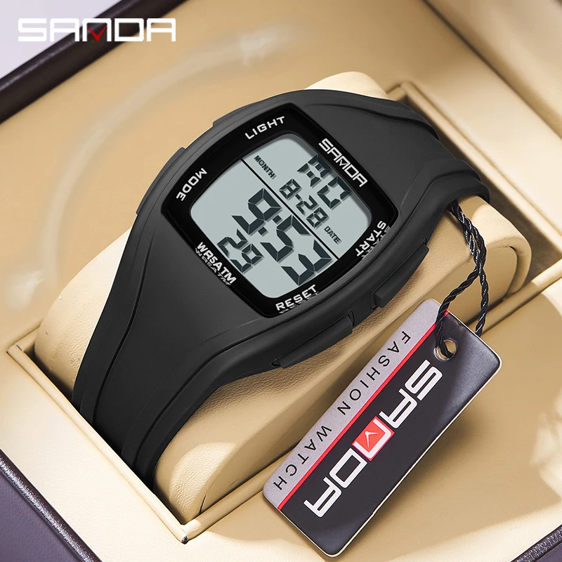 

SANDA Casual Fashion Quartz Men WristWatches Sports Chronograph Watch Multifunctional Electronic Clock for Men Reloj Hombre 9954