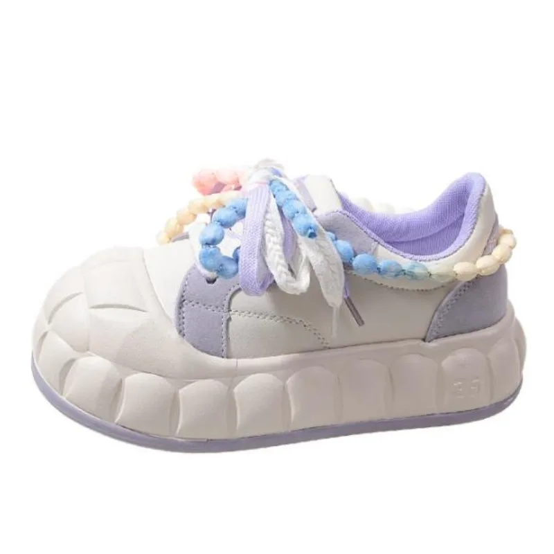 Женские кроссовки на шнуровке, Вулканизированная подошва, круглый носок, дышащие, симпатичная модель, на весну, 5 см
Женские кроссовки на шнуровке, Вулканизированная подошва, круглый носок, дышащие, симпатичная модель, на весну, 5 см