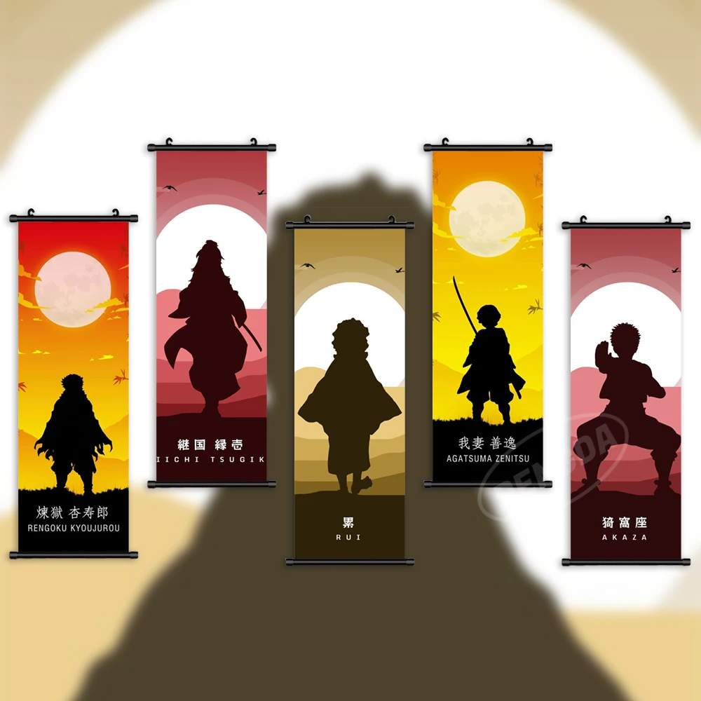 Home Decor Anime Canvas Demon Slayer Pictures Poster Agatsuma Zenitsu Print Wall Art Scroll Hanging Painting Bedside Background
Home Decor Anime Canvas Demon Slayer Pictures Poster Agatsuma Zenitsu Print Wall Art Scroll Hanging Painting Bedside Background