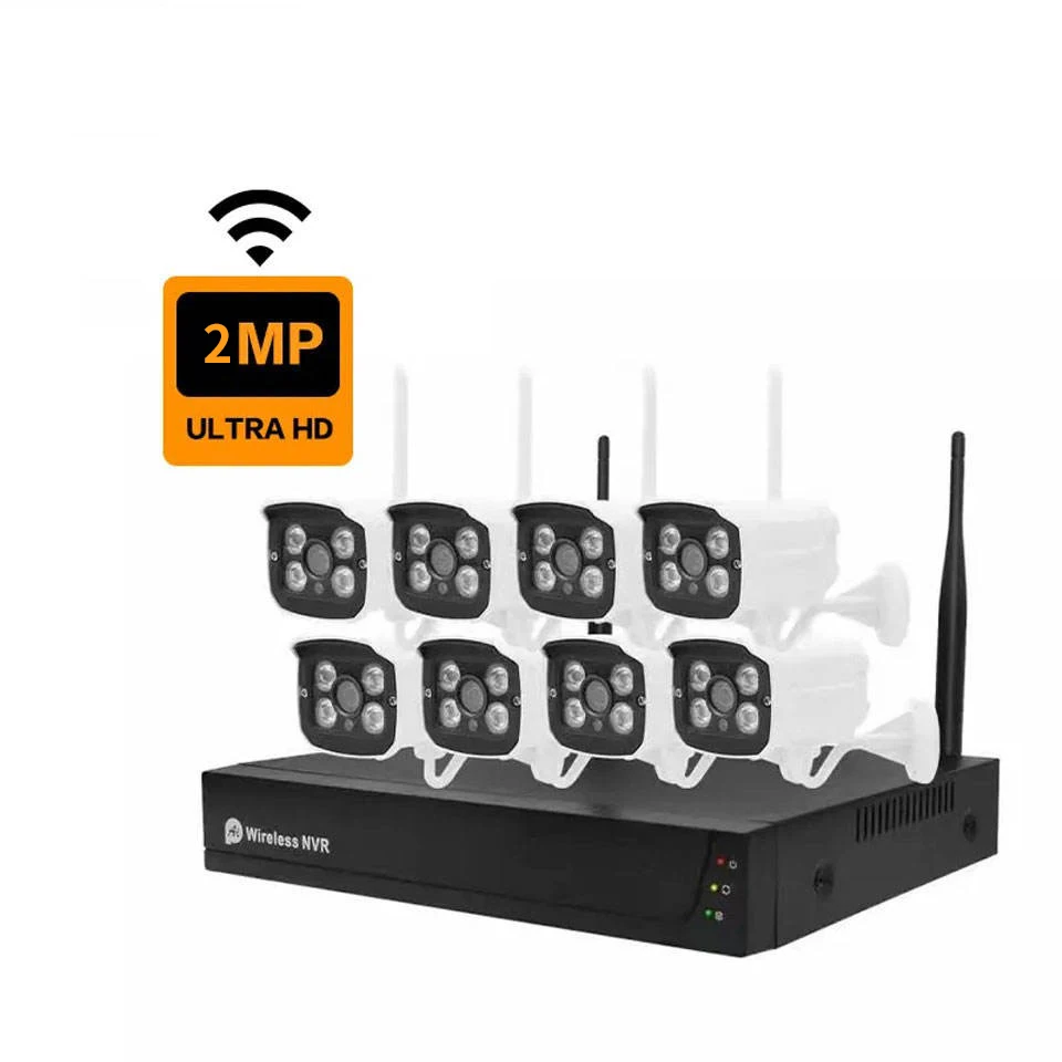 Waterproof smart wireless HD surveillance camera for smart home night HD recording cctv kit 2MP NVR wireless security camera
Waterproof smart wireless HD surveillance camera for smart home night HD recording cctv kit 2MP NVR wireless security camera
