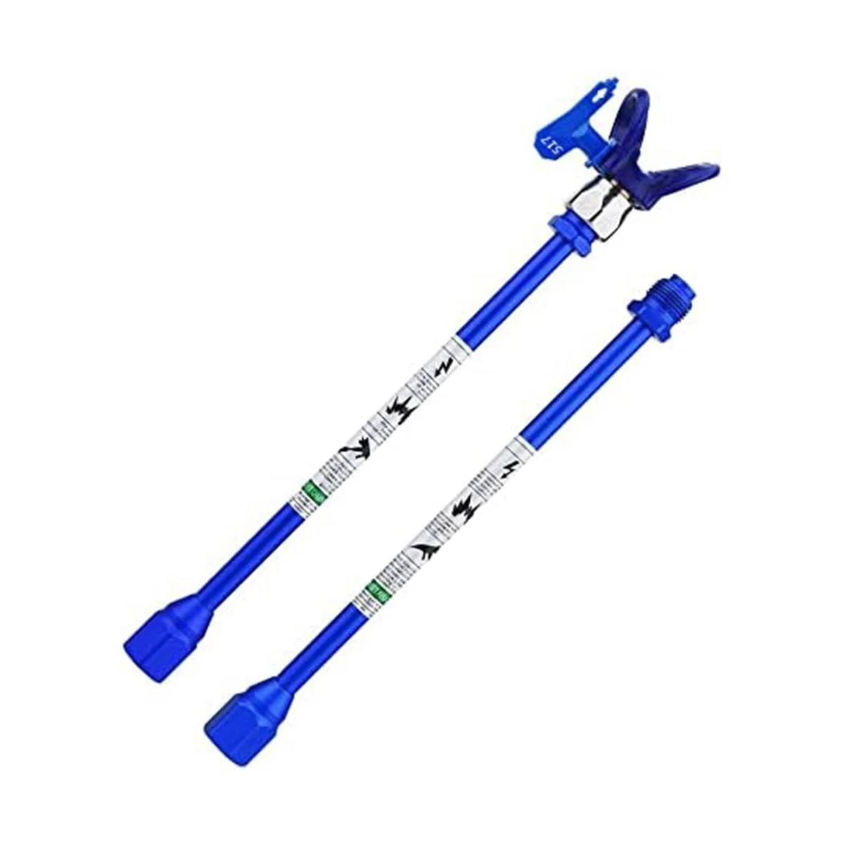 Удлинитель распылителя 12 дюймов (30 см) + насадка 517 + наконечник сопла, Защитная крышка для замены G7/8-14 для безвоздушного распылителя A 
Удлинитель распылителя 12 дюймов (30 см) + насадка 517 + наконечник сопла, Защитная крышка для замены G7/8-14 для безвоздушного распылителя A