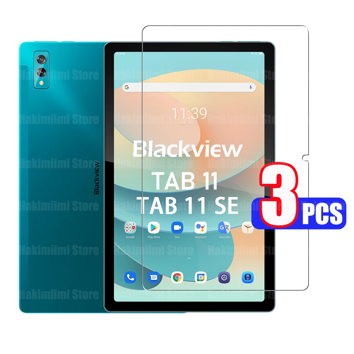 Screen Protector for Blackview Tab 11 SE / Blackview Tab 11 10.36 inch Anti-Scratch Tempered Glass Anti-Bubble High Sensitivity
Screen Protector for Blackview Tab 11 SE / Blackview Tab 11 10.36 inch Anti-Scratch Tempered Glass Anti-Bubble High Sensitivity