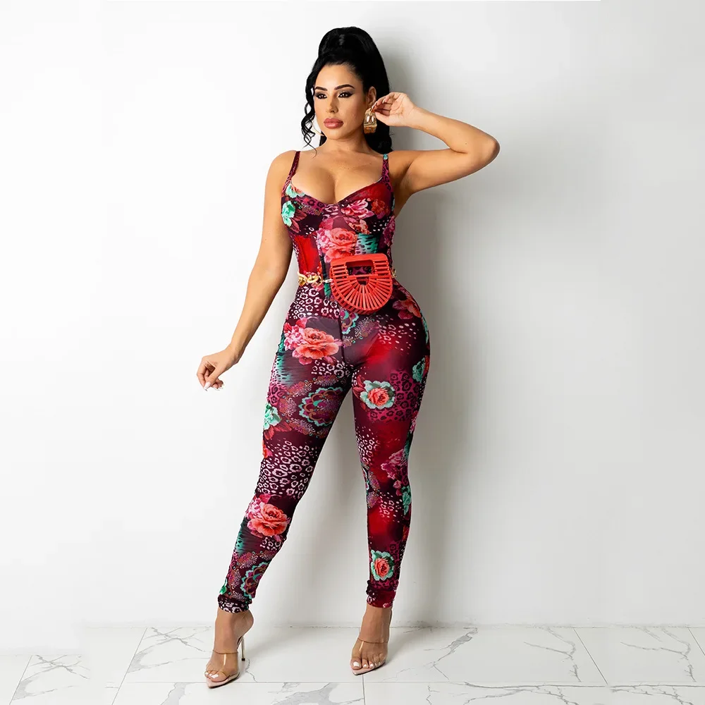 2024 Women's Sleeveless Fashion Backless Sexy Suspender Mesh Printed Casual One-Piece Pants Jumpsuit
2024 Women's Sleeveless Fashion Backless Sexy Suspender Mesh Printed Casual One-Piece Pants Jumpsuit