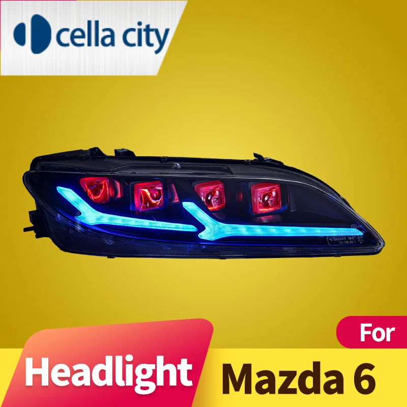 Передняя фара в сборе для Mazda 6 2002-2008 Mazda6 / Mazdaspeed 6, задняя фотовспышка
Передняя фара в сборе для Mazda 6 2002-2008 Mazda6 / Mazdaspeed 6, задняя фотовспышка