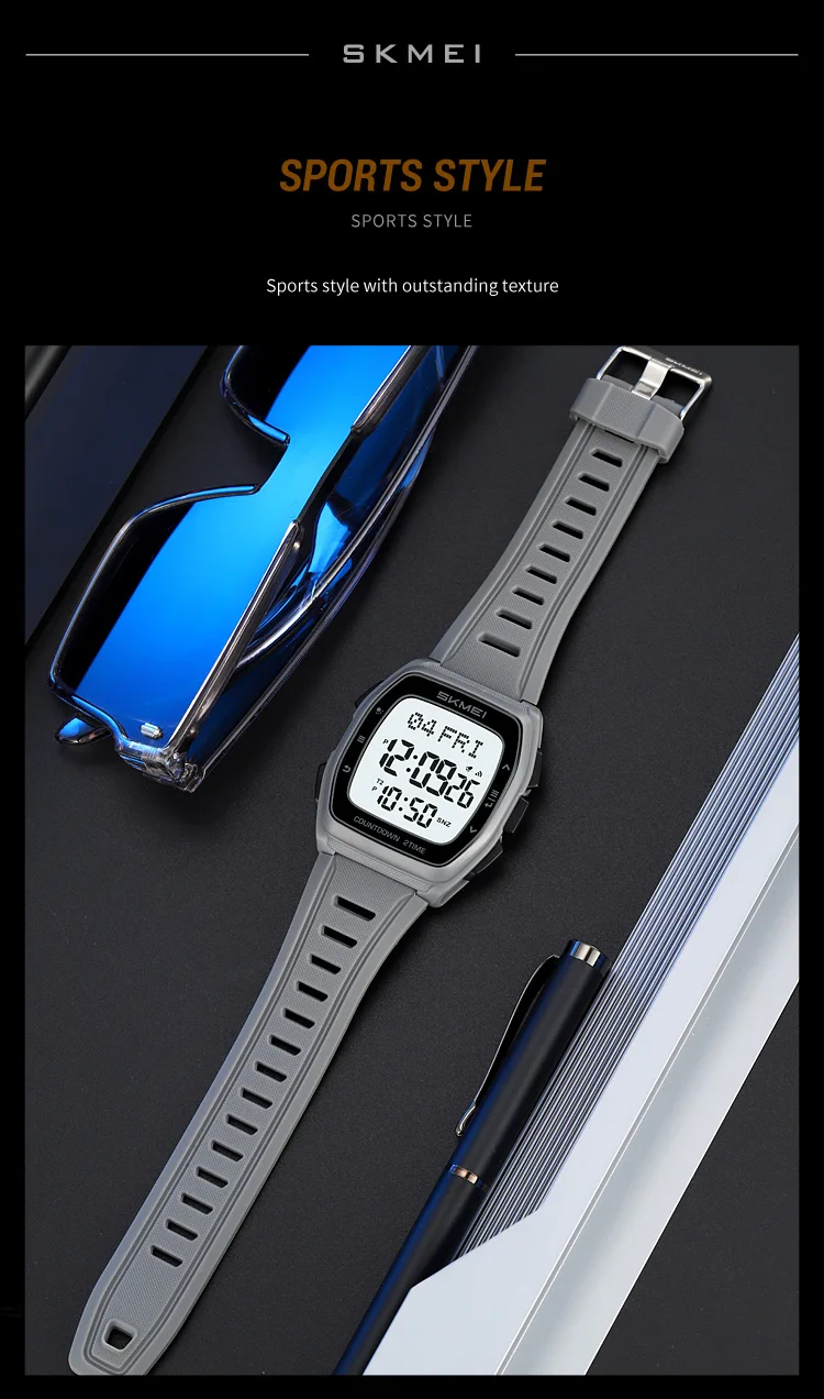 SKMEI 2441 LED Display Electronic Mens Wristwatches Waterproof Countdown Sport Watch for Men Military Digital Clock Reloj Hombre SKMEI 2441 LED Display Electronic Mens Wristwatches Waterproof Countdown Sport Watch for Men Military Digital Clock Reloj Hombre