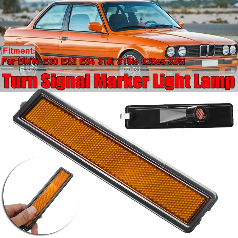 Car Turn Signal Lights Car Accessories Signal Lights Bumper Side Signal Lights For BMW E30 E32 E34 3 Series L
Car Turn Signal Lights Car Accessories Signal Lights Bumper Side Signal Lights For BMW E30 E32 E34 3 Series L