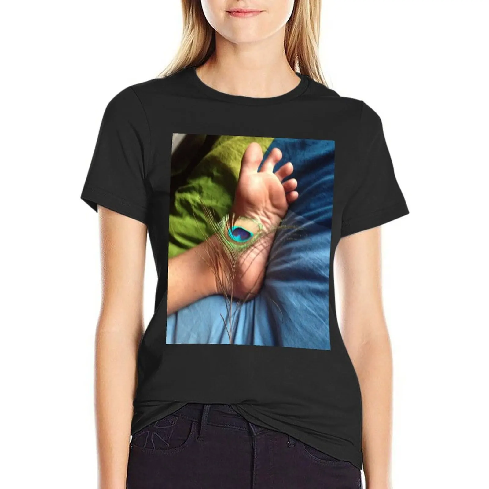 Tickle my Tootsies T-Shirt plus size tops vintage clothes korean fashion tees Top Women
Tickle my Tootsies T-Shirt plus size tops vintage clothes korean fashion tees Top Women