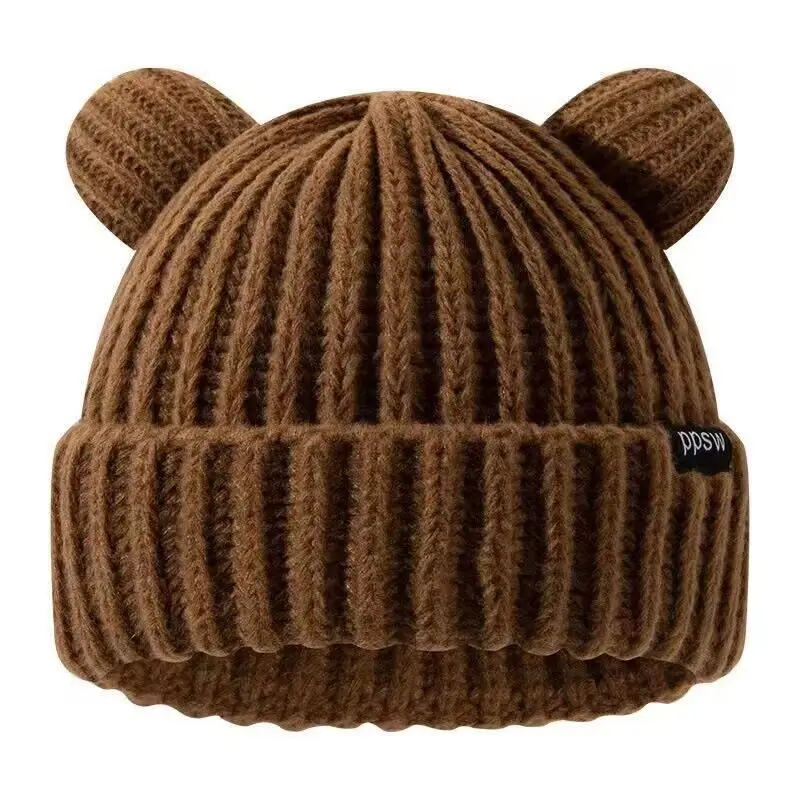 Knitted Wool Hat Woman Winter Warm Hats Cute Bear Ears Bucket Hat Panama Thicken Girls Fashion Basin Caps
Knitted Wool Hat Woman Winter Warm Hats Cute Bear Ears Bucket Hat Panama Thicken Girls Fashion Basin Caps