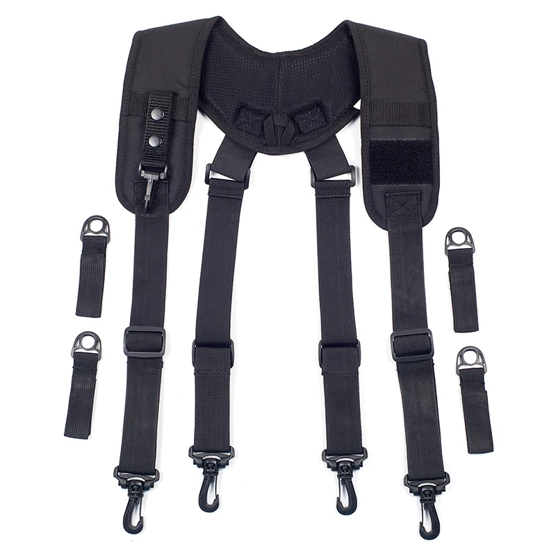 

Outdoor Adjustable Equipage Suspender Type Tactics Braces New Tactical Suspenders Men Duty Belt Harness Combat Readiness Strap