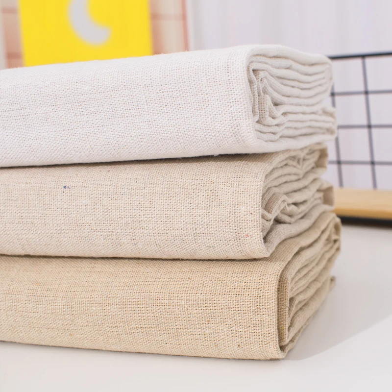 50x160cm Raw Cloth Faux Linen Cotton Fabric Rough Solid Linen Fabric DIY Sewing Storage Bag And Pillow Case Background Fabric
50x160cm Raw Cloth Faux Linen Cotton Fabric Rough Solid Linen Fabric DIY Sewing Storage Bag And Pillow Case Background Fabric