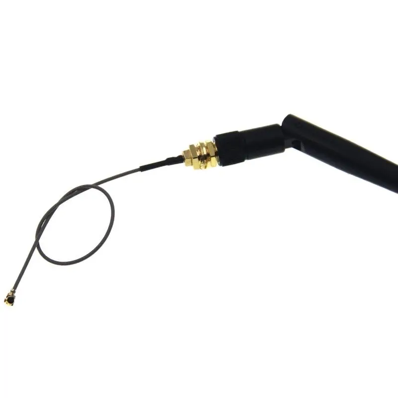 New product 2.4G WIFI module with IPEX to SMA female external antenna adapter, with SMA male antenna
New product 2.4G WIFI module with IPEX to SMA female external antenna adapter, with SMA male antenna