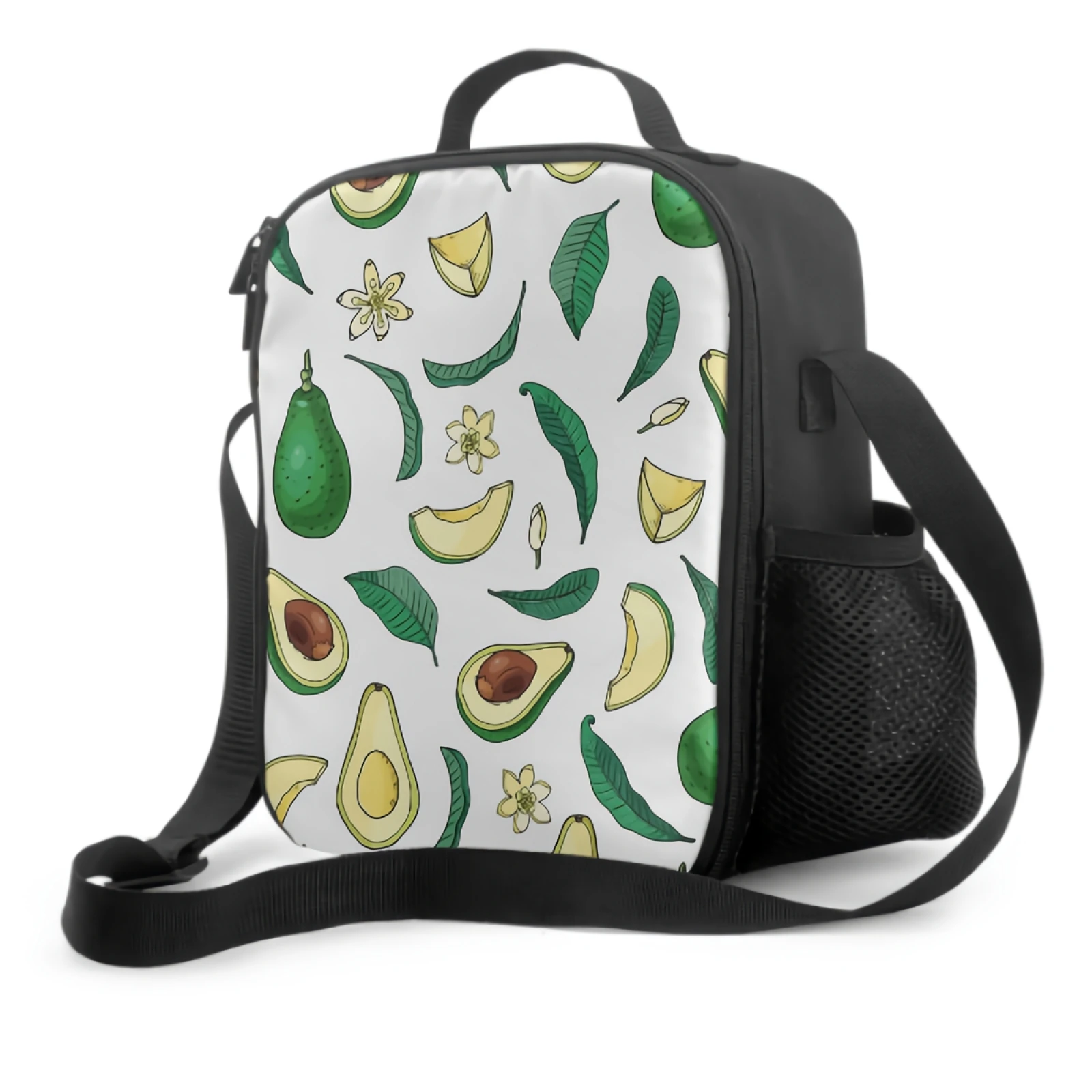 Avocado Lunch Box Insulated Meal Bag Flower Lunch Bag Food Container for Boys Girls School Travel Picnic
Avocado Lunch Box Insulated Meal Bag Flower Lunch Bag Food Container for Boys Girls School Travel Picnic