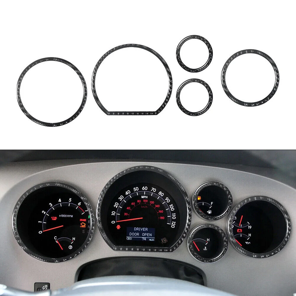 Set Of Carbon Fiber Interior Speedometer Accent Cover Trim Stickers For Toyota For Tundra 2007-2013 For Sequoia 2008-2015
Set Of Carbon Fiber Interior Speedometer Accent Cover Trim Stickers For Toyota For Tundra 2007-2013 For Sequoia 2008-2015