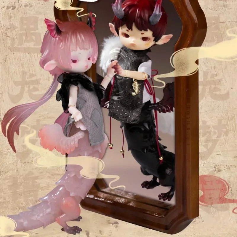 

New Penny Treasure Box · Encounter Dream Dragon Series Activity Doll Bjd Blind Box Cute Dragon Tail Gift For Friends Mobile