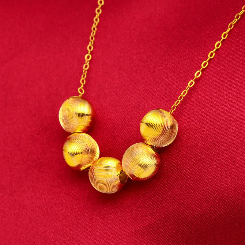 

Ожерелье женское под золото 18 карат с искусственными камнями